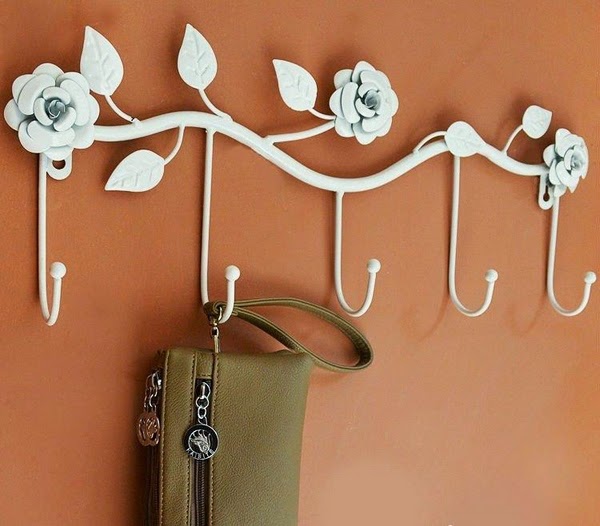 Decorated Hangers in Bedroom