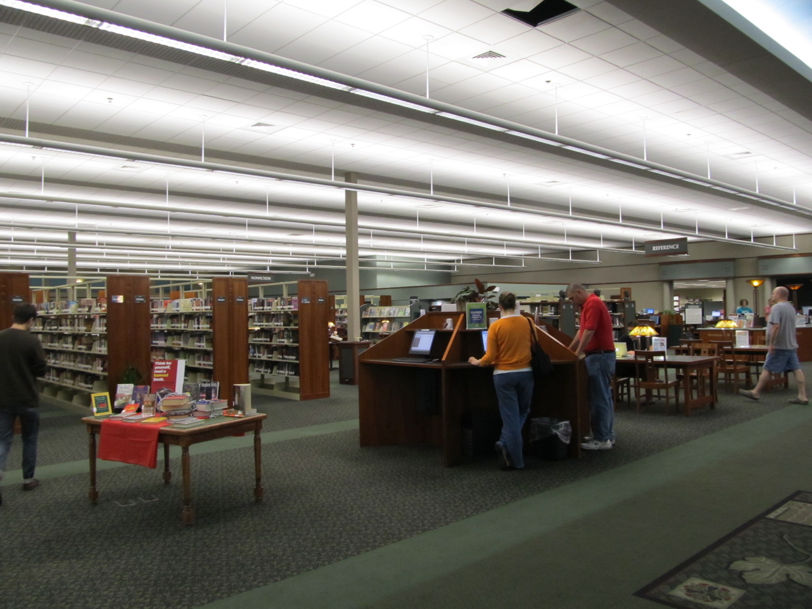 The Librarian A Visit to the Library Center in Springfield