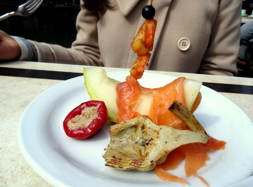 Utrecht, Netherlands Lighting a Candle and a Surprise Seafood