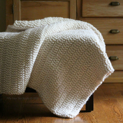 Fifty Four Ten Studio: Easy Blanket Knitting Patterns