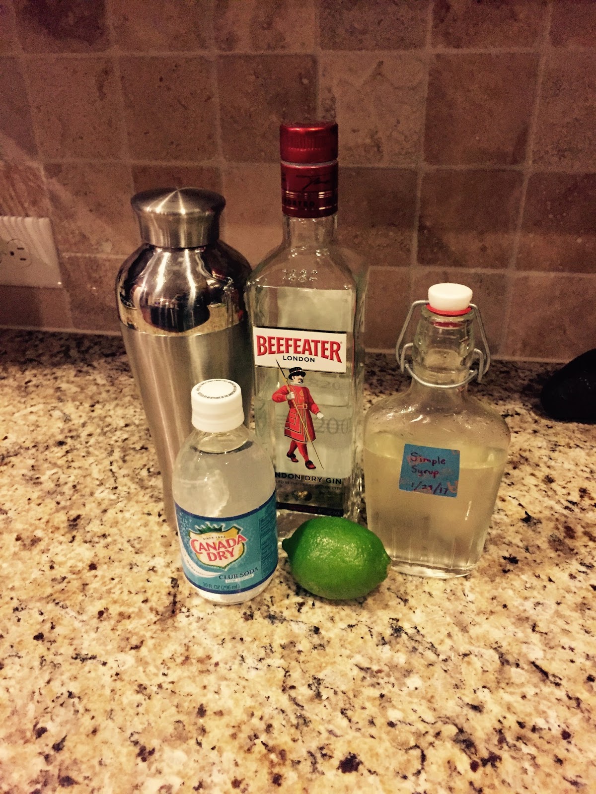 Drinking the Death & Co. Book Gin Rickey