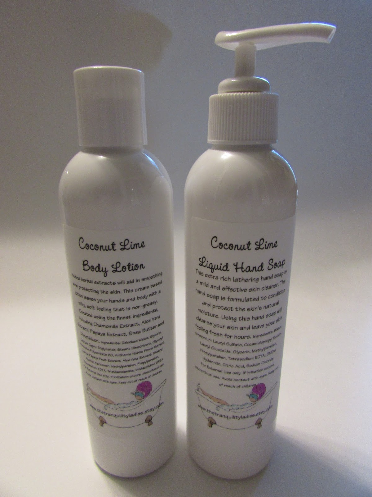 The Tranquility Ladies New Hand Soaps and Body Lotions