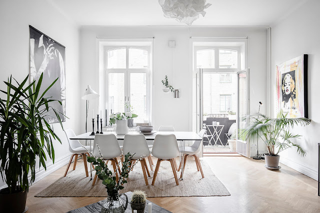 Sveagatan 24, A dreamy white apartment in Göteborg