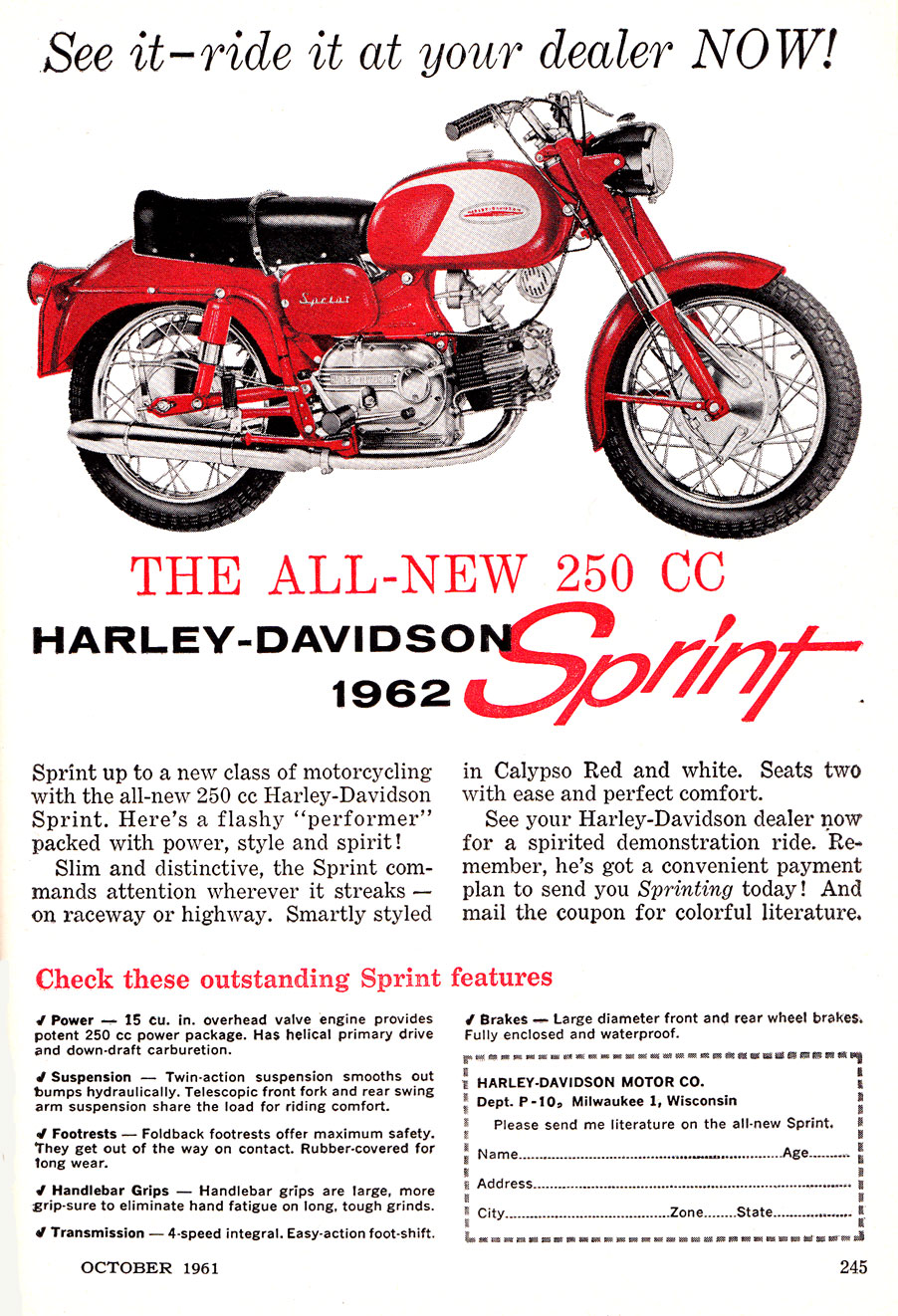 harley davidson sprint