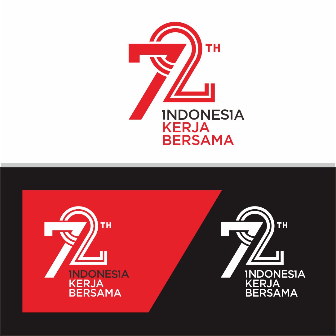Logo HUT RI ke 72 Vector ~ Vektorman