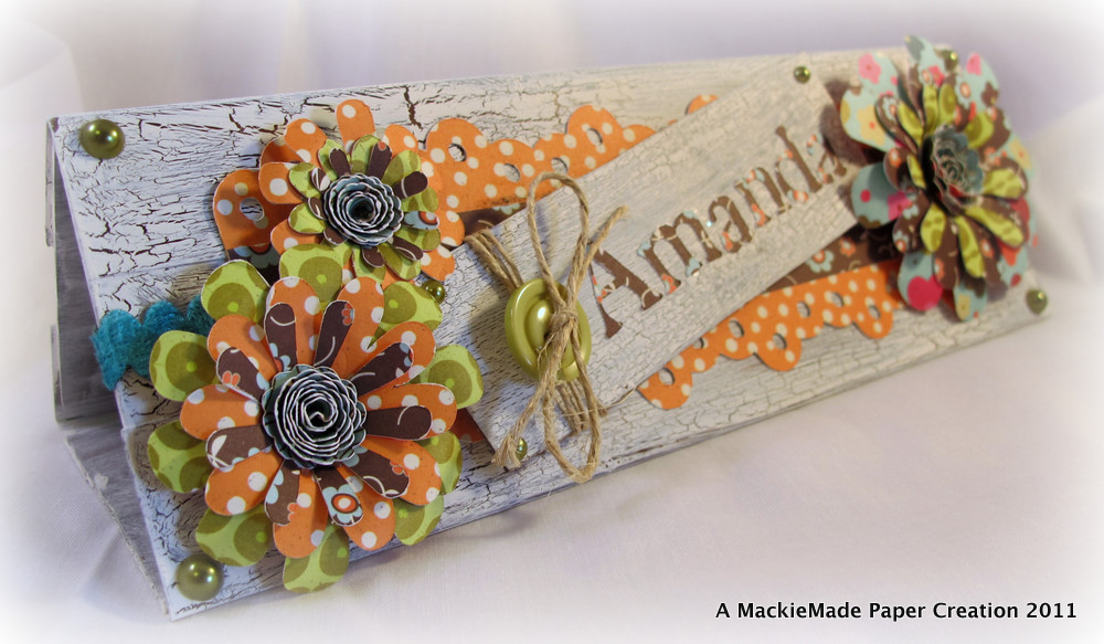 MackieMade Paper Creations: Name Plate