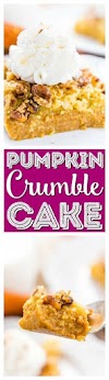 Pumpkin Crumble Cake