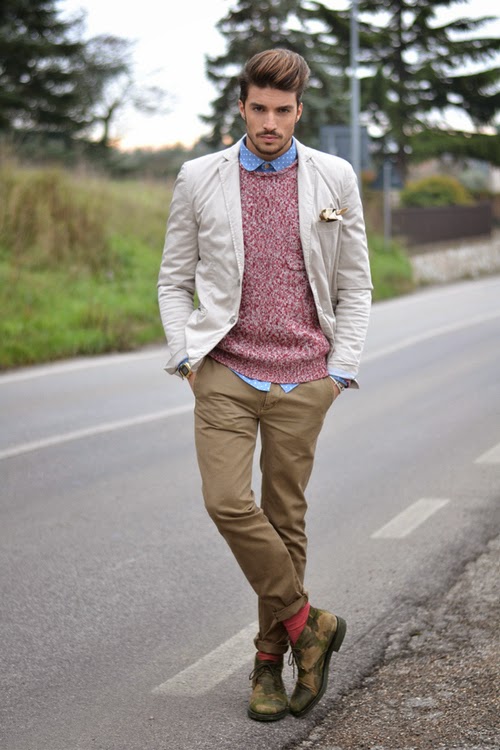 Calça Dobrada Masculino 2025