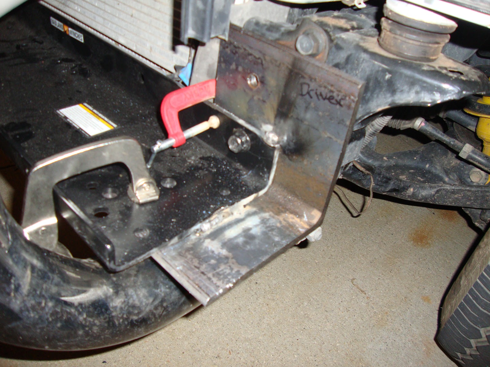 Nissan Frontier Hidden Winch Mount