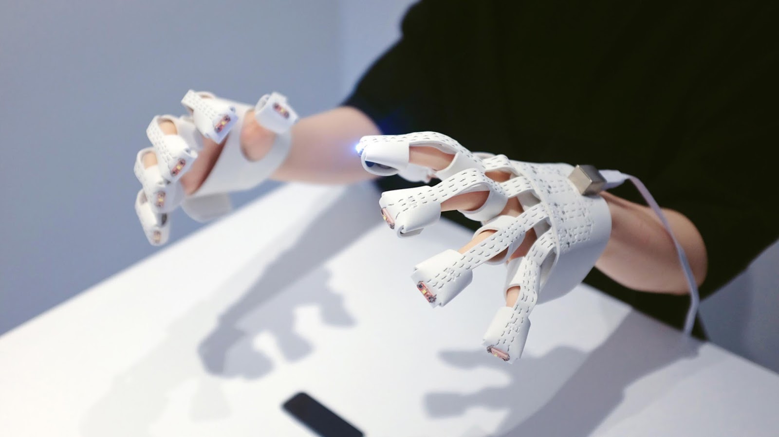Dr. Fotis Liarokapis Smart Gloves Let You Feel Things in VR