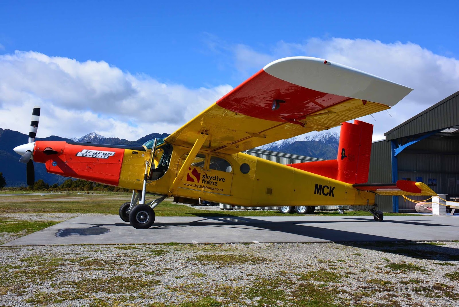 NZ Civil Aircraft Franz Josef