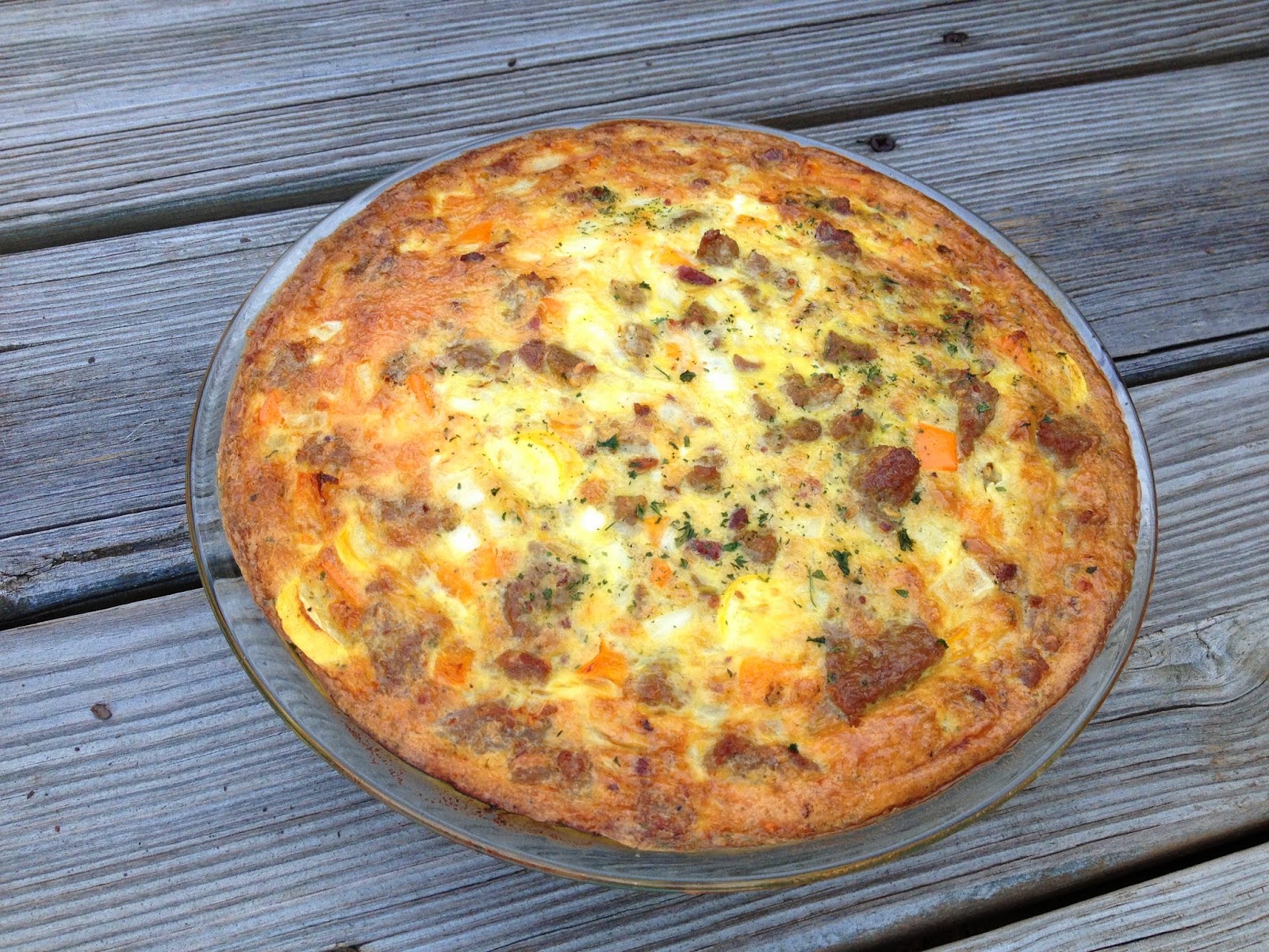 Bonz Blogz Sausage and Egg Frittata