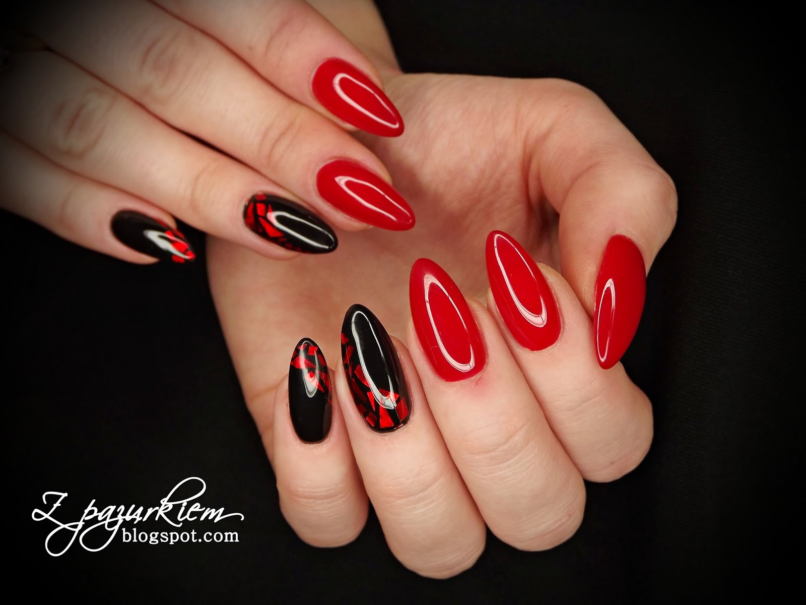 New Year S Eve Party Nails 2018 Sylwestrowe Paznokcie Glitter