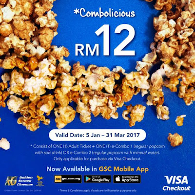 Golden Screen Cinemas Malaysia GSC Combo Deals