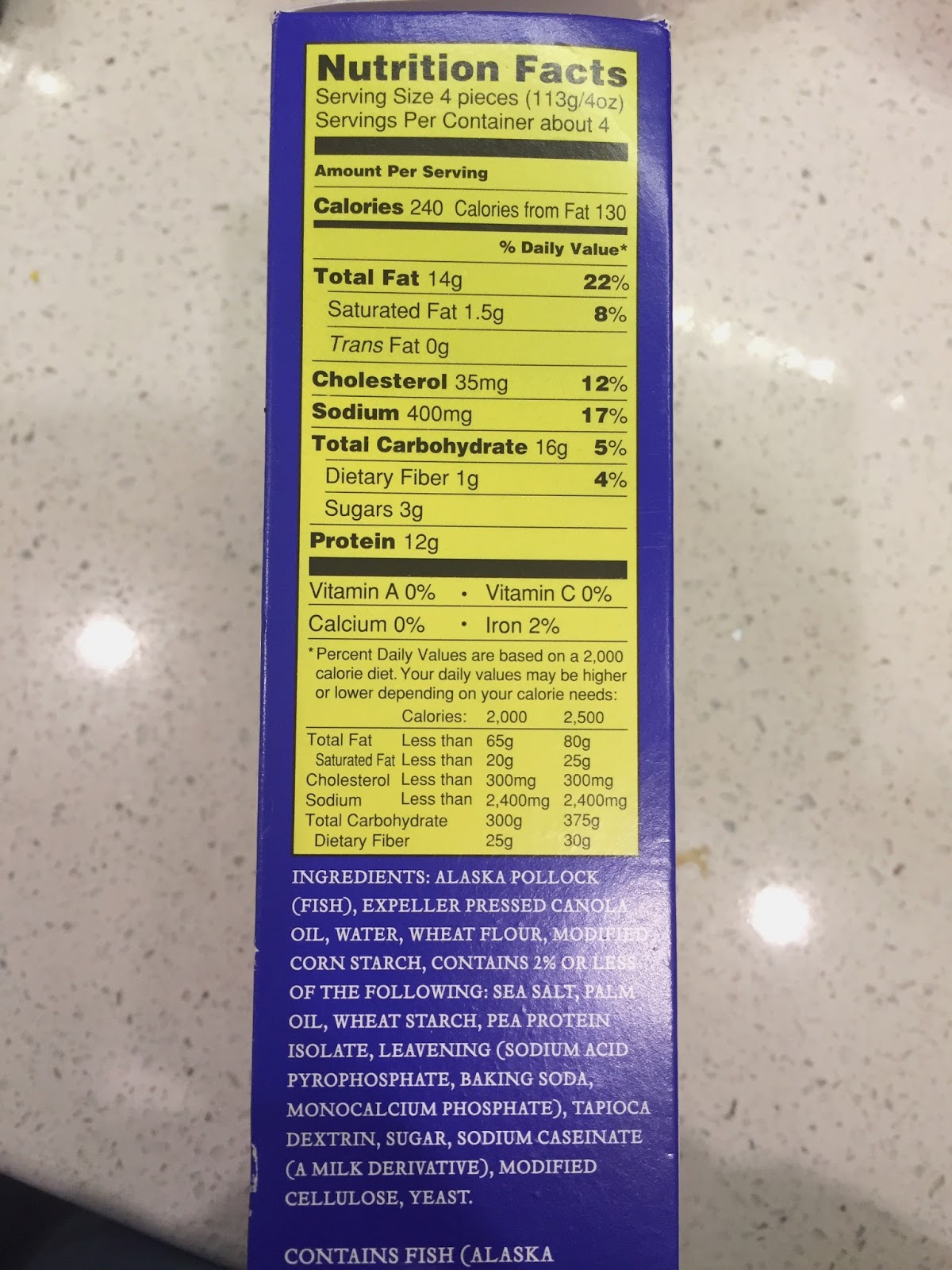 Trader Joe's Battered Fish Nuggets