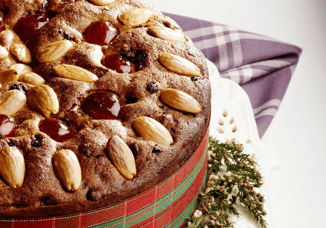 Traditional Scottish Dundee Cake