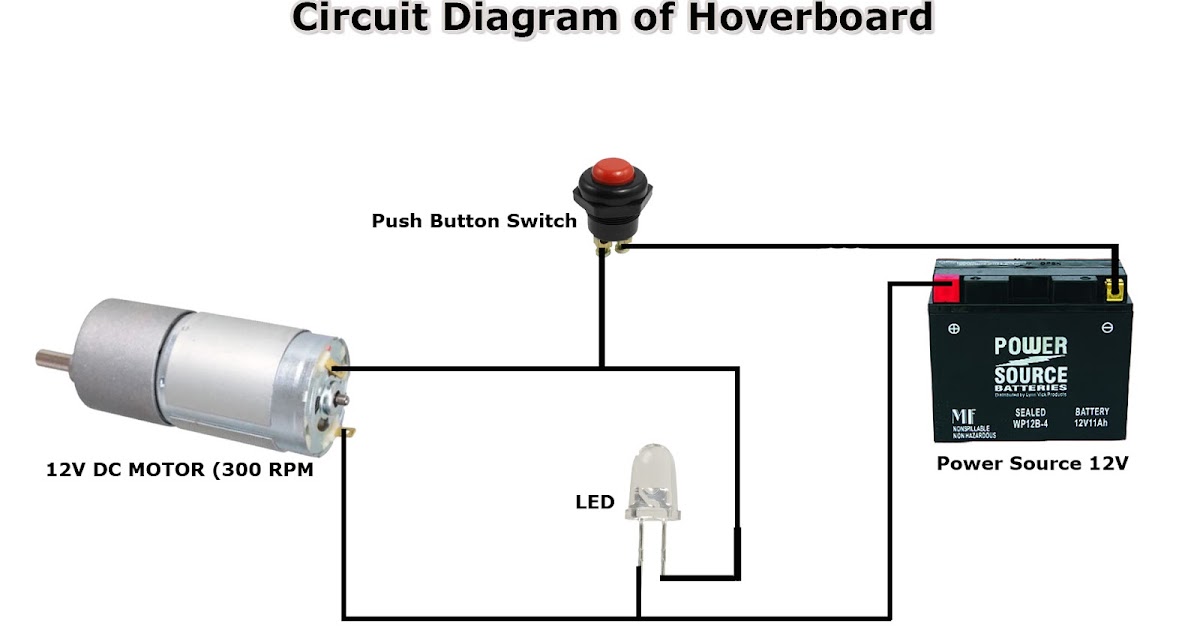 Hoverboard Circuit Diagram | STILL IN WORK