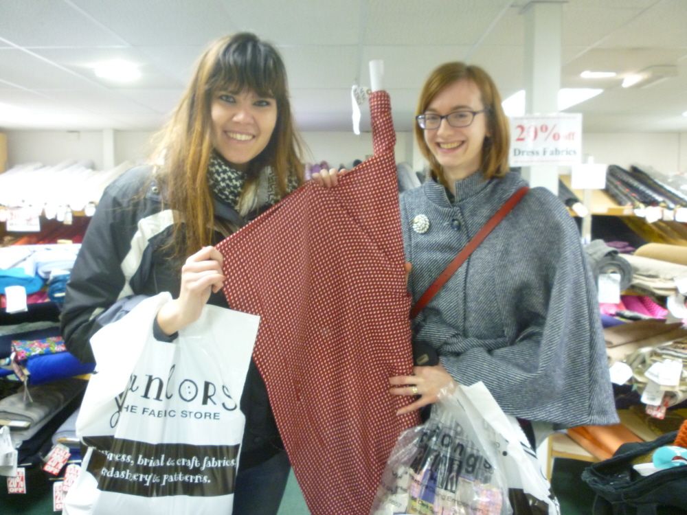 Kestrel Makes Newsflash Edinburgh Fabric Stores Ransacked