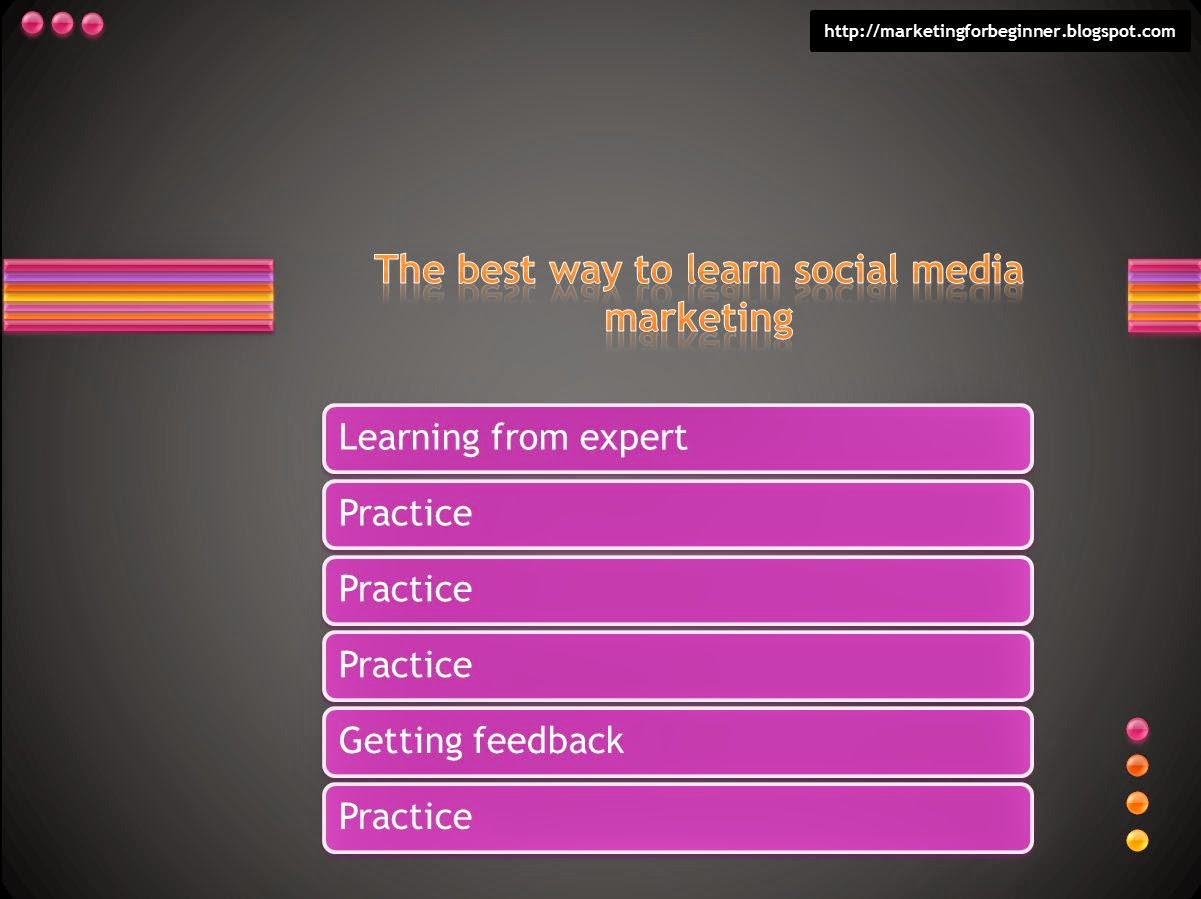 The best way to learn social media marketing