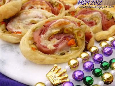 Mufuletta Pinwheels