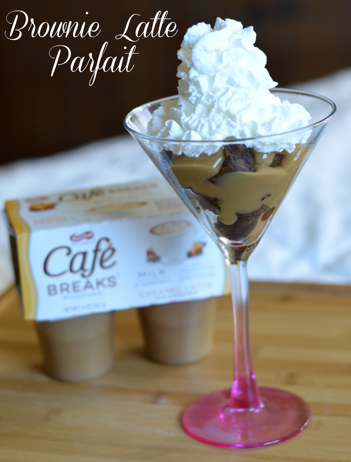 My Cafe Break Escape With Caramel Brownie Latte Parfait Recipe