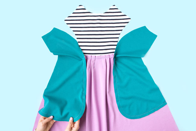 Sewing Zadie: Make the front dress - Tilly and the Buttons