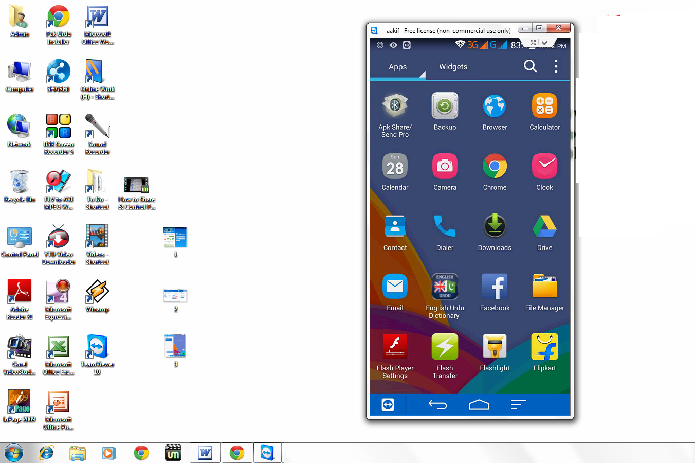 How to Share & Control Phone Screen in Desktop (No Root & USB) 