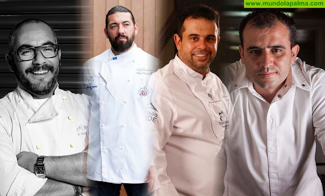 La alta cocina se da cita en La Palma para ofrecer 5 ponencias únicas de destacadísimos profesionales en cocina salada y dulce
