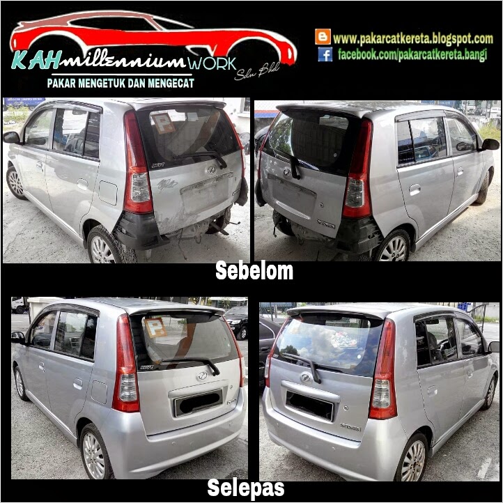 Pakar Cat Kereta VIVA Spray bumper & belakang