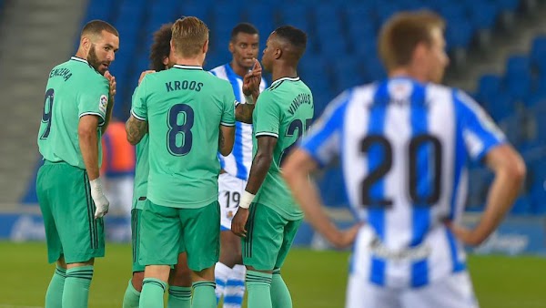 El Real Madrid gana con polémica en San Sebastián (1-2)