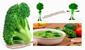 sopa de brócoli con diabetes