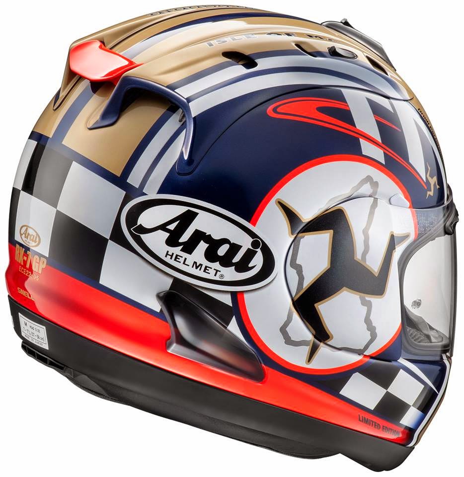 Racing Helmets Garage Arai RXGP IOMTT Limited Edition 2015