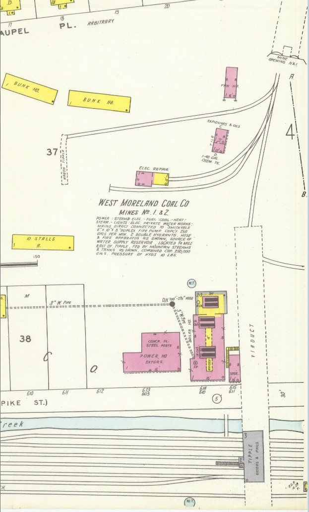 Old Industry of Southwestern Pennsylvania Export, PA and the Export Mines