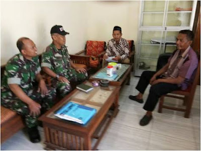 BABINSA KOMSOS DENGAN APARAT PEMERINTAH DESA JATITENGAH
