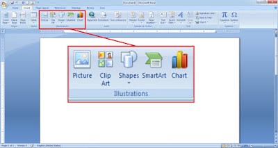  anda tidak hanya sanggup mengolah data berupa teks saja Tutorial Cara memasukkan gambar di Microsoft Word 2007