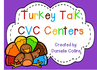 1st Grade CVC Literacy Centers