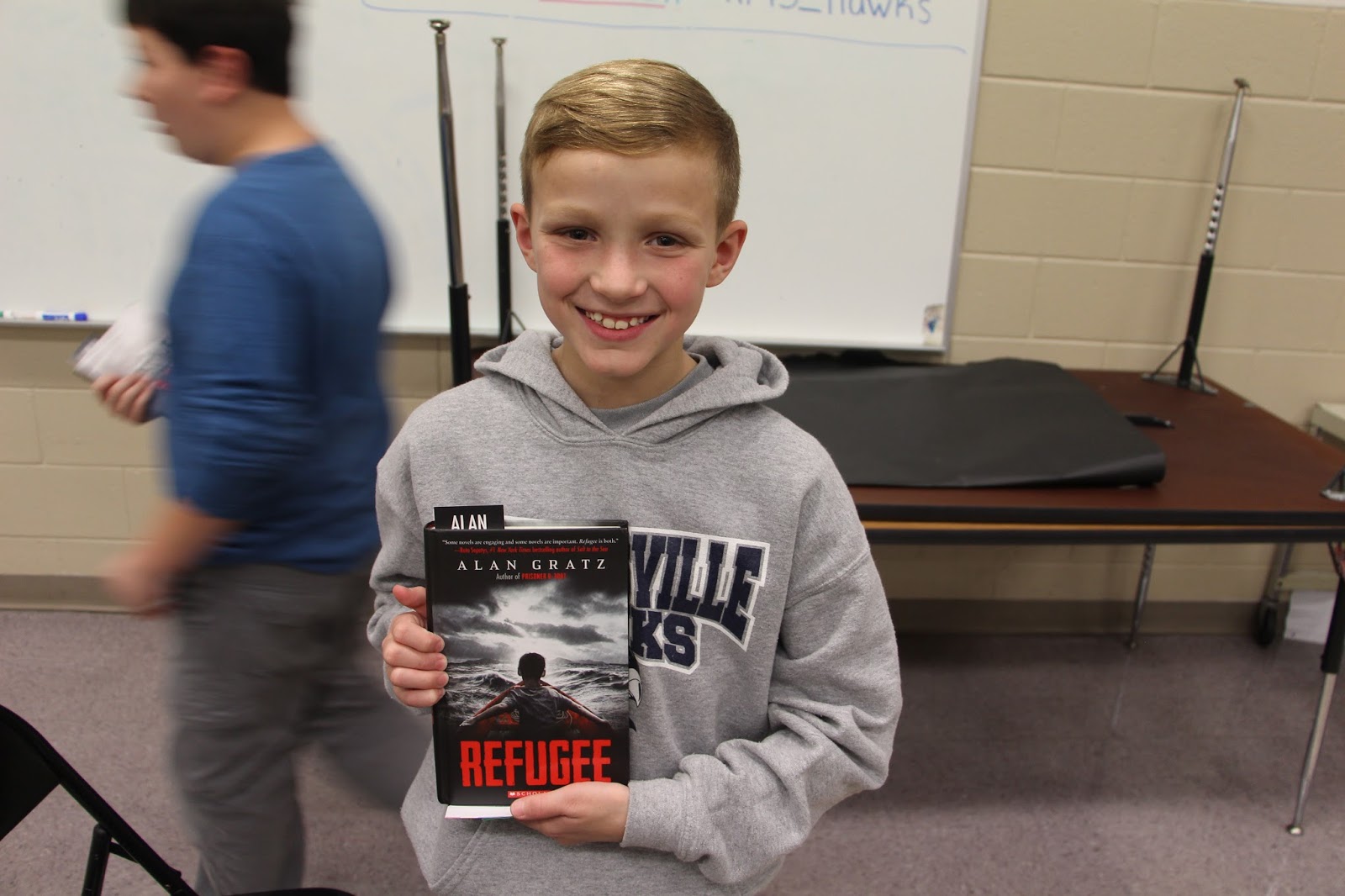 Your Permanent Record Writer Visits Kernersville and Southeast Middle