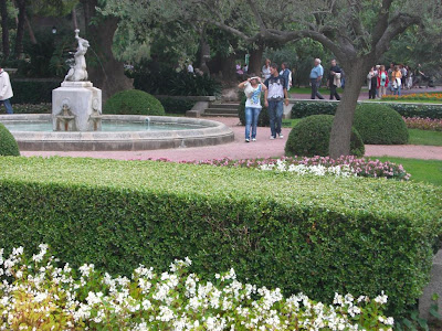 Joan Maragall gardens in Montjuïc