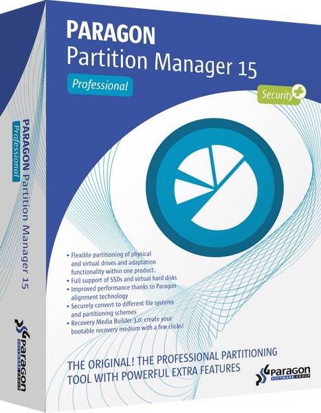 Paragon Partition Manager Professional Paragon Partition Manager Professional