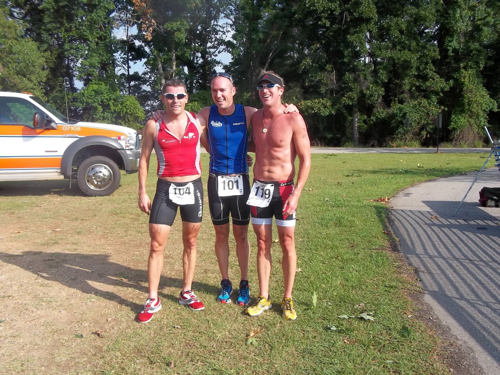 my life and times Lake Murray Triathlon 2012