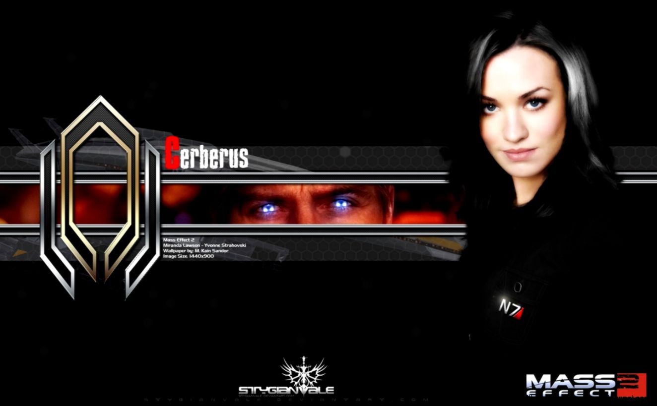Games Wallpapers  MASS EFFECT 2 WALLPAPERS MIRANDA LAWSON 0993