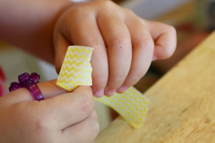 Pencils + Erasers Color Match Fine Motor Activity - LalyMom