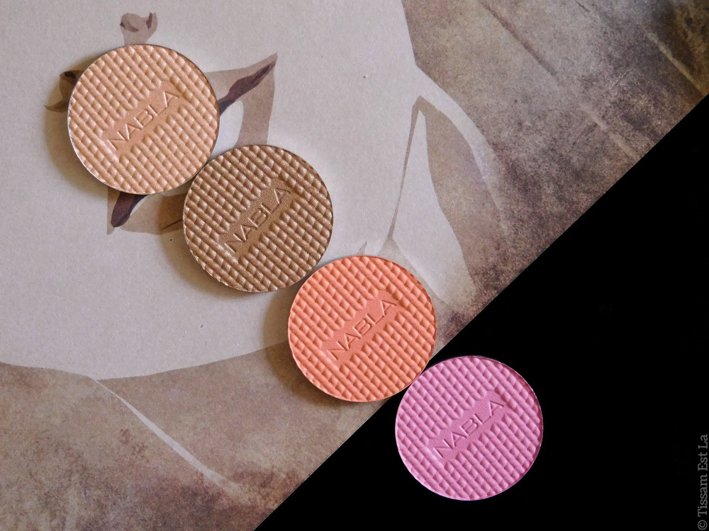 Nabla Cosmetics | Freedomination Collection Blushes, Bronzer & Highlighter - Habana, Happytude, Monoï, Obsexed Review & Swatches - Avis & Swatch