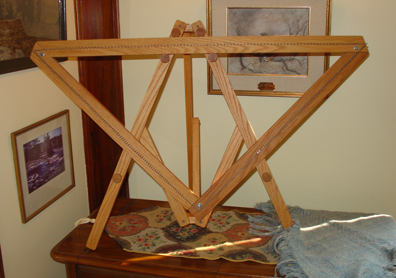 Valley Weavers and Spinners Guild Triangle Looms and Continuous Strand