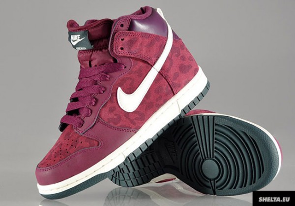 nike dunk high white brown kelp