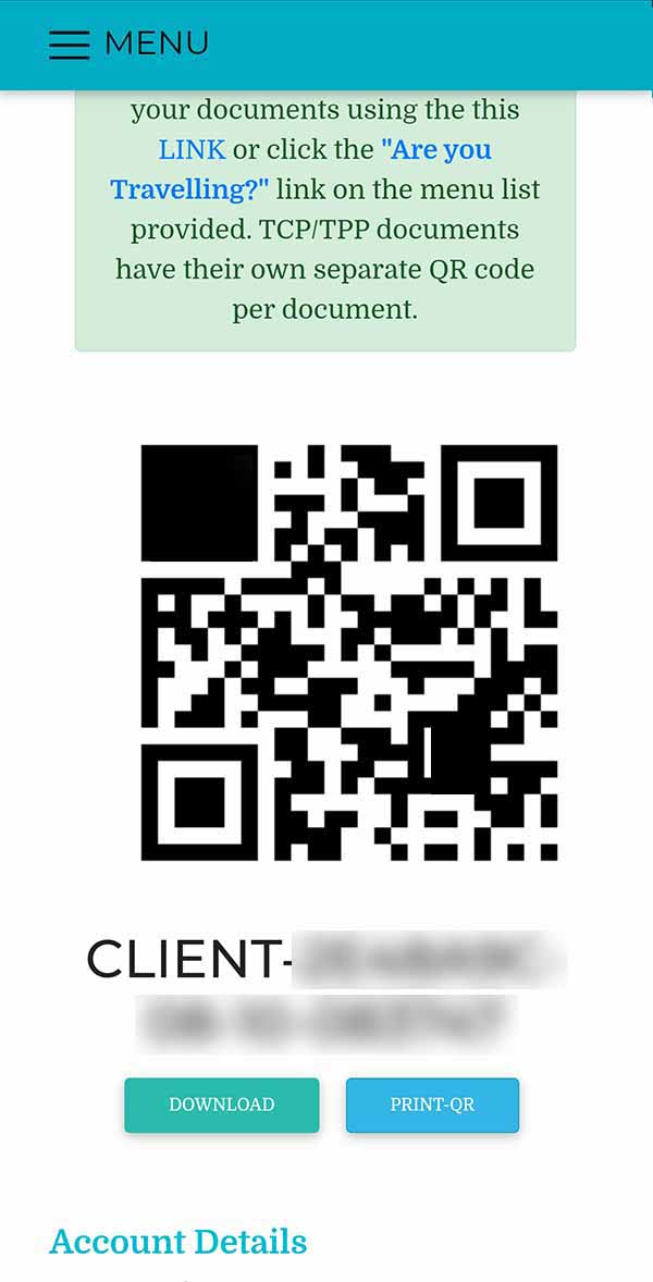 5. Get your QR Code instantly