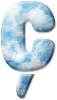 Alfabeto con Nubes. 