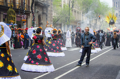 Sam Mendes Spectre Mexico City Set Photo
