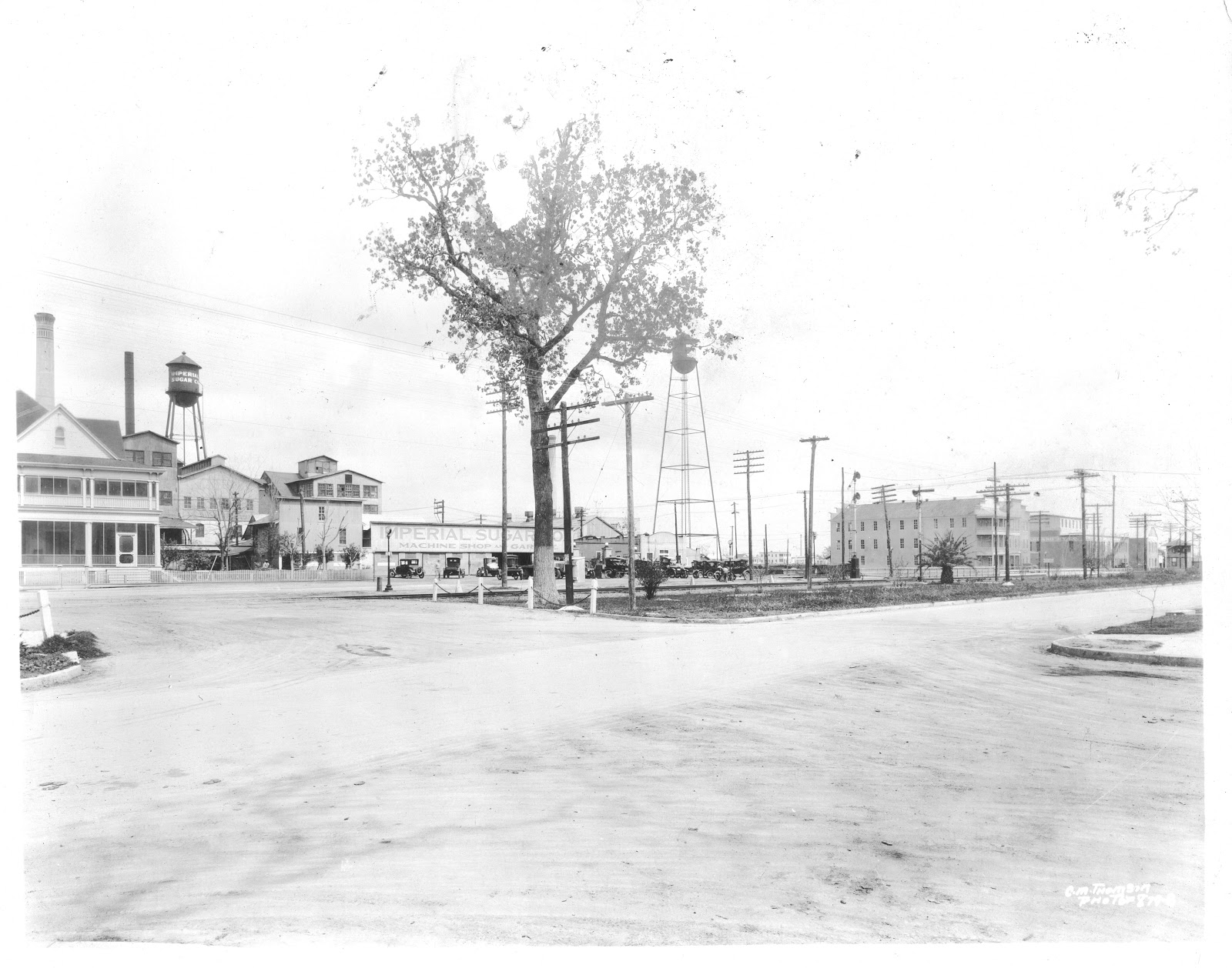 The Old Sugar Land Club House Brooks Street & Highway90A In The Early