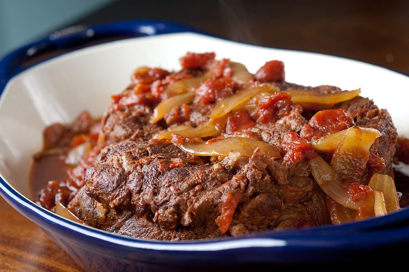 Kitchen Tapestry Pot Roast with Tomato Red Wine Gravy